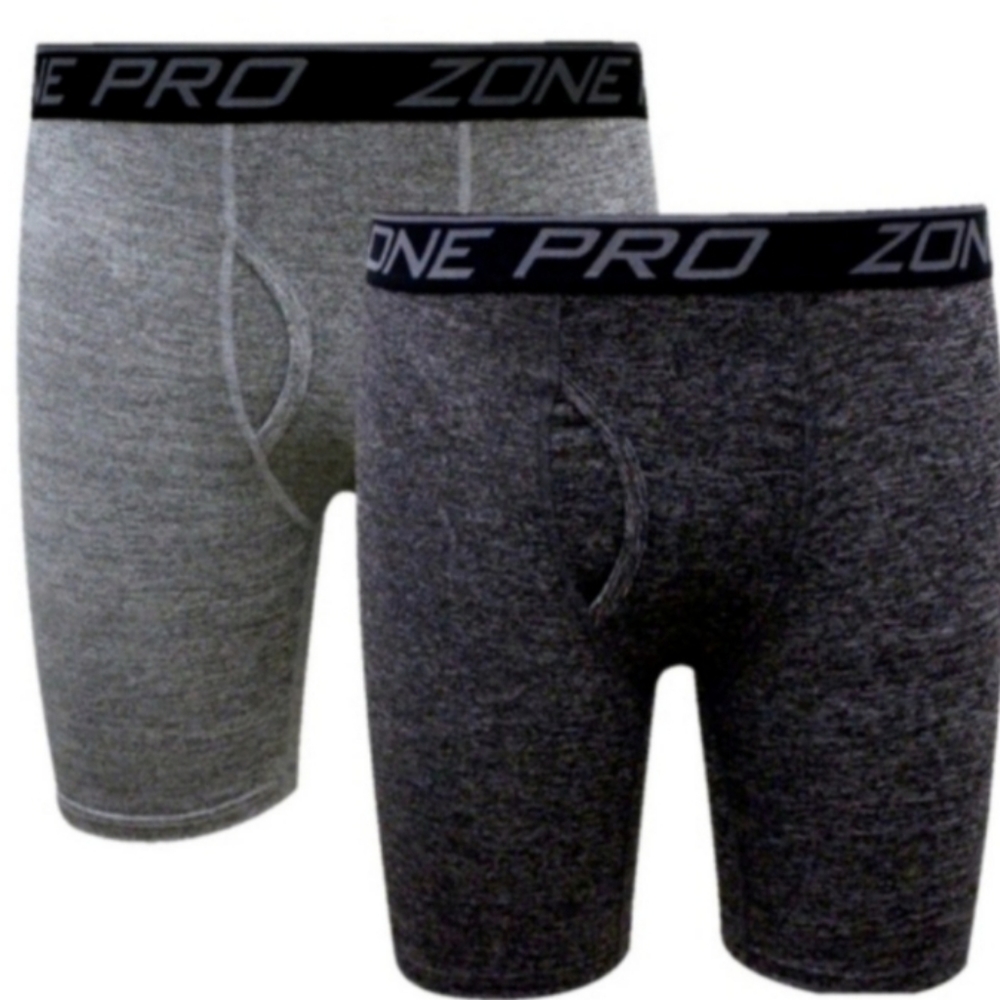 ZONE PRO Sport Boxer Briefs NWT 2 pack